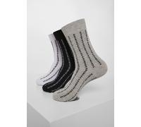 Mister Tee Socken F*ck You Socks 3-Pack Black/Grey/White-35-38