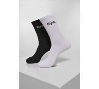 Mister Tee Socken HI - Bye Socks short 2-Pack Black/White-43-46
