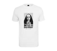 Mister Tee T-Shirt Bad Habit Tee white-M