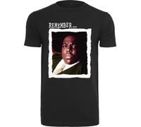 Mister Tee Biggie Remember Kurzarm-t-shirt S Black