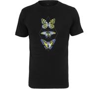Mister Tee T-Shirt Butterfly Night Tee Black-XXL