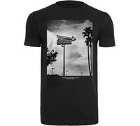 Mister Tee California Love Tee in Gr. L in Schwarz