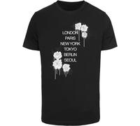 Mister Tee T-Shirt City Roses Tee MT3069 Black-XS