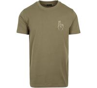 Mister Tee T-Shirt Easy Sign Tee MT1485 Olive-XS