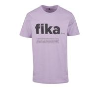 Mister Tee T-Shirt Fika Definition Round Neck MT1258 Lilac-M