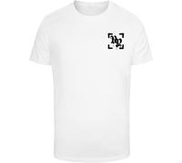 Mister Tee Men's MT3776-Framed NY Tee T-Shirt, White, Small