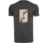 Mister Tee T-Shirt God Given Pizza Tee Charcoal-M