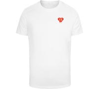 Mister Tee T-Shirt Heart Drip Tee MT3179 White-3XL