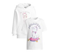 Mister Tee T-Shirt & Hoody 2 Pack - Aristocats 122/128 White+White