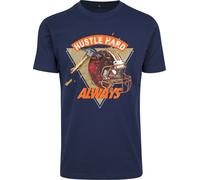 Mister Tee T-Shirt Hustle Hard Always Tee Light Navy-XS