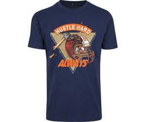 Mister Tee T-Shirt Hustle Hard Always Tee Light Navy-XS