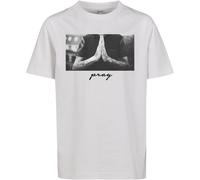 Mister Tee T-Shirt Kids Pray Tee Jungen Weiß 146/152