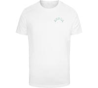 T-Shirt MISTERTEE "MisterTee Herren Magic Of Life Tee", Damen, Gr. S, weiß, 100% Baumwolle, bedruckt, normal, Rundhals, Shirts T-Shirt (79113520-S) weiß