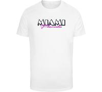 Mister Tee T-Shirt Miami Florida Tee MT3216 White-M