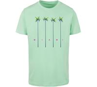Mister Tee T-Shirt Miami Palms Tee MT2404 Neo Mint-S