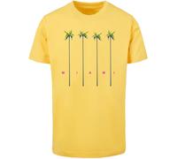 Mister Tee T-Shirt Miami Palms Tee MT2404 Taxi Yellow-XL