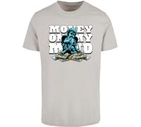 Mister Tee T-Shirt Money On My Mind Tee MT3448 Lightasphalt-M