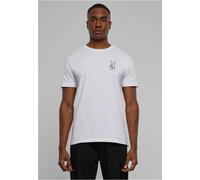 Mister Tee T-Shirt Peace Sign Tee EMB MT2829 White-XS