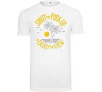 Mister Tee T-Shirt Shut the Fuck Up & Enjoy The View Tee