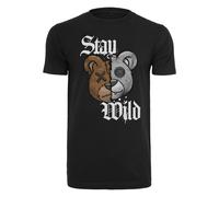 Mister Tee T-Shirt Stay Wild MT2832 Black-XS
