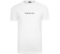 Mister Tee T-Shirt Thank Me Later Tee White-XXL