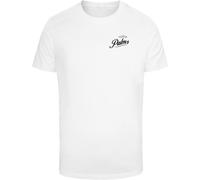 T-Shirt MISTERTEE "MisterTee Three Palms Tee", Herren, Gr. 4XL, weiß, 100% Baumwolle, bedruckt, normal, Rundhals, Shirts T-Shirt (89951200-4XL) weiß