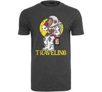 Mister Tee T-Shirt Traveling Tee Charcoal-XS