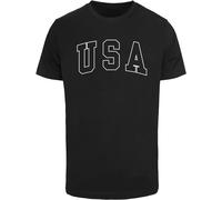 Mister Tee T-Shirt Usa Wording MT3795 Black-XS