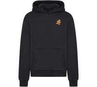 Kapuzenpullover MISTERTEE "MisterTee The Only Loyal Gang Fluffy Hoody", Herren, Gr. S, schwarz, 70% Baumwolle, 30% Polyester, mehrfarbig, loose fit, ohne Ausschnitt, Pullover Kapuzenpullover (51838405