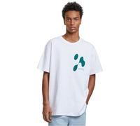 Mister Tee Kurzarm-T-Shirt Theory Of Anomaly Oversize MT3417 Weiß Größe L