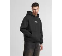 Kapuzenpullover MISTERTEE "MisterTee Think Different EMB Fluffy Hoody", Herren, Gr. XL, schwarz, 70% Baumwolle, 30% Polyester, mehrfarbig, loose fit, ohne Ausschnitt, Pullover Kapuzenpullover (7471494