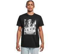 Mister Tee T-Shirt Today Was A Good Day Tee Herren 100% Baumwolle bedruckt Rundhals Schwarz L