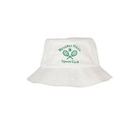 Mister Tee Unisex Beverly Hills Tennis Club Bucket Hat White, one Size