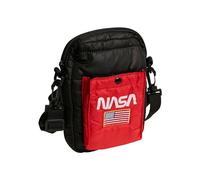 Mister Tee Unisex-Erwachsene Nasa Festival Bag Schultertasche Schwarz (Black)