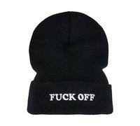 Mister Tee Accessoires Fuck Off Beanie - One Size