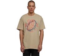 Mister Tee Kurzarm-T-Shirt God Loyalty Love Oversize Sand Größe S