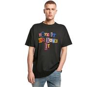 Mister Tee Unisex Hate it or Love it Oversize Tee Black, M