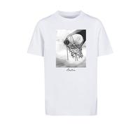 Mister Tee Unisex Kids MTK216-Kids Ballin 2.0 Tee T-Shirt, White, 158/164