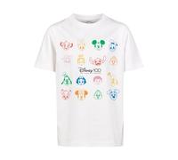 Mister Tee Unisex Kids MTK238-Kids Disney 100 Faces Tee T-Shirt, White, 146/152