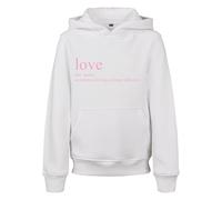 Mister Tee Love Definition Hoodie in Gr. 810_JAHRE in Weiß