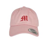 Mister Tee Unisex Letter Pink Low Profile Cap M, one Size