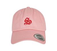 Mister Tee Unisex Letter Pink Low Profile Cap S, one Size