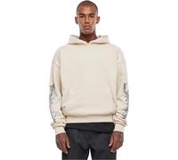 Mister Tee Unisex MT2871-God Loyalty Love Ultra Heavy Oversize Hoodie Hooded Sweatshirt, Sand, S