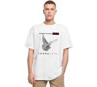Mister Tee Unisex Ready to Fly Oversize Tee White, L