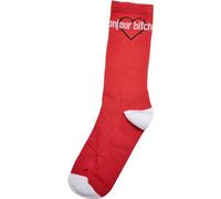 Mister Tee Unisex Socken Bonjour Bitches Socks 3-Pack black/white/red 35-38