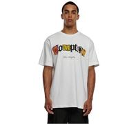 Mister Tee Herren Compton L.A. Oversize Tee L White