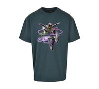 Mister Tee Unisex T-Shirt Moto GT Oversize Tee Bottlegreen XXL