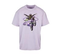 Mister Tee Unisex T-Shirt Moto GT Oversize Tee Lilac XL