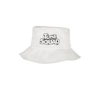 Fischerhut MISTERTEE "MisterTee Unisex Tune Squad Wording Bucket Hat", Damen, Gr. onesize, weiß, 98% Baumwolle, 2% Elasthan, Hüte (90595636-0) weiß