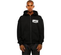 Mister Tee Reißverschlusspullover MT2864 Studios Ultra Heavy Oversize mit Kapuze Schwarz S